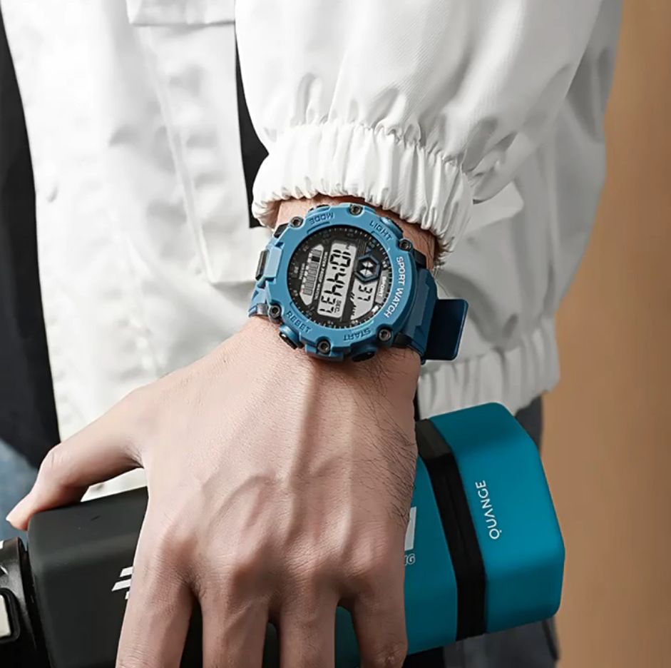 Orologio elettronico per ragazzi, adatto a studenti delle scuole medie, superiori e medie inferiori, sveglia sportiva impermeabile per ragazzi_voghion.com