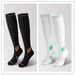 Soccer Socks Sports Functional Calf Socks For Women In Summer Fitness Running Skipping Rope Compression Elastic Pressure Socks Long Tube_voghion.com