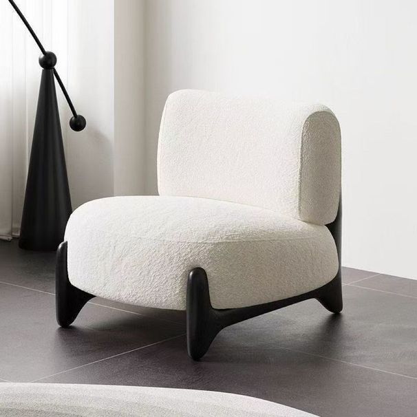 Sofá de lujo ligero de madera maciza con asiento estilo crema para apartamentos pequeños, sillón de ocio para celebridades de Internet y balcón con cordero_voghion.com