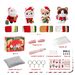 New Christmas Doll Doll Diy Wool Felt Poking Music Material Package 4 Sets Christmas Decoration_voghion.com