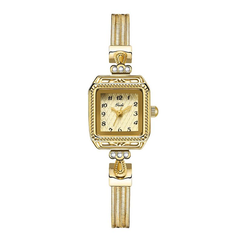 Women's Watches Simple Fashion Casual Retro Elegant Bracelet Watch Light Luxury Compact Quartz Ladies Temperament Watch_voghion.com