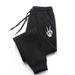 Men's Streetwear Joggers – 2D Printed Design, Loose Fit & Drawstring Waist (Black/Gray, S-3XL)_voghion.com