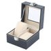 Watch Storage Box 2-position Watch Box Watch Storage Box Watch Packaging Box Leather Box 2-cell Multi-function Storage Box_voghion.com