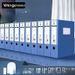 Wengu Confezione da 10 scatole portadocumenti per ufficio in plastica spessa A4 per ricevute e documenti, resistenti_voghion.com