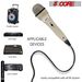 5 CORE Microphone Dynamic 2PCS Vocal Handheld Mic Cardioid Unidirectional Microfono w On Off Switch + XLR Audio Cable for Singing Karaoke Public Speak_voghion.com