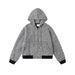 Eon Modish 2025 Autumn New American Street Fashion Simple Loose Hooded Jacket Coat_voghion.com