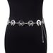 Elegante Metall Taille Bull Kopf Dekoration Körper Kleid Gürtel Kette Damen Accessoires_voghion.com