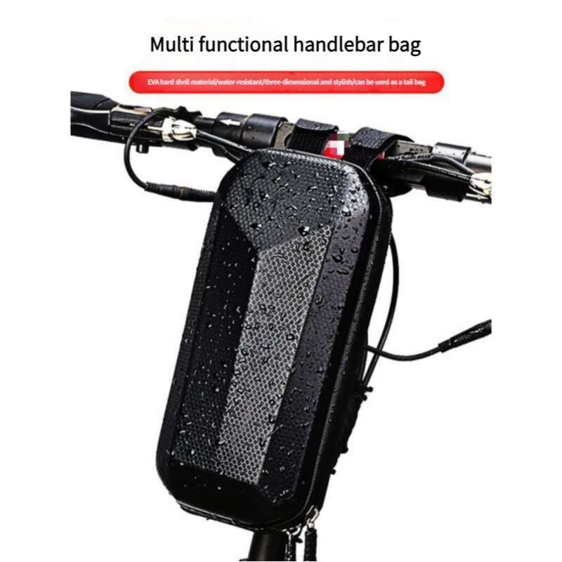 Electric Scooter Front Hanging Bag Hard Shell EVA Enlarged Waterproof Folding Bicycle Balance Handle First Pack_voghion.com