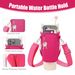Custodia per bottiglia d'acqua portatile fresca e semplice in stile estivo, borsa per cellulare, tazza anticaduta e antiscottatura di grande capacità_voghion.com