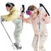 Winter kinderpak jongens meisjes eendelig peuter winddicht waterdicht warm verdikt skijack en broek_voghion.com