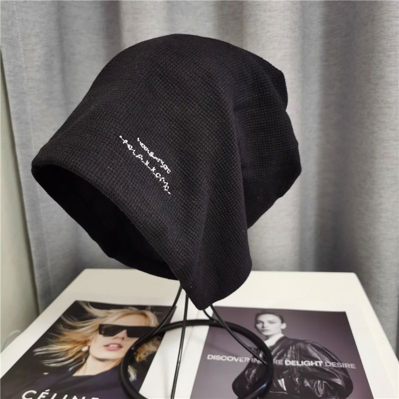 Berretto in pile rosa in un pullover versatile da strada per celebrità di Internet per bambini autunno e inverno versione coreana cucita con lettere_voghion.com