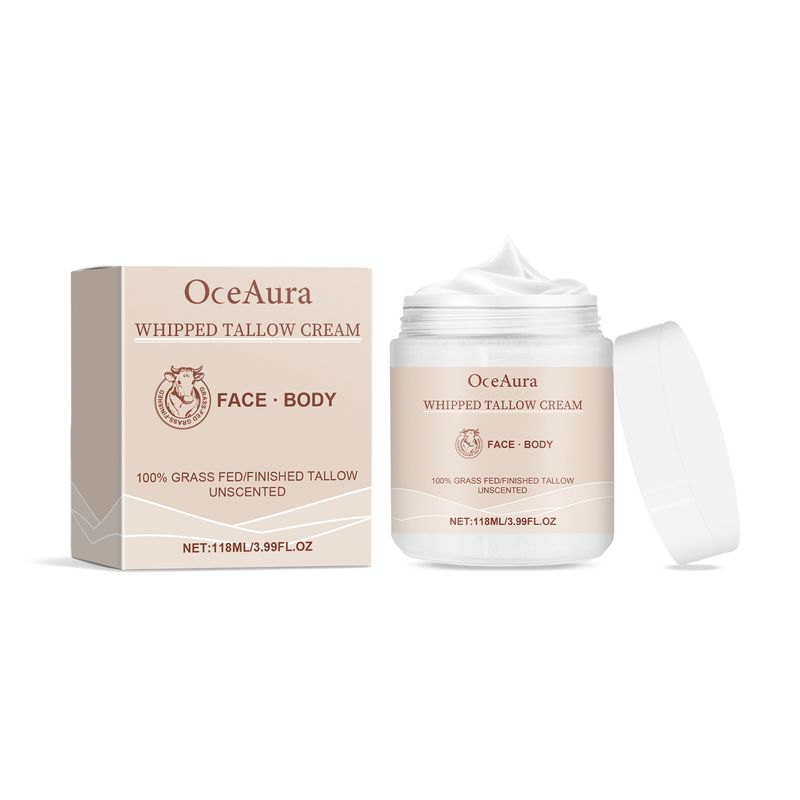 Crema al burro OCEAURA per migliorare la pelle scura e idratante. Crema viso._voghion.com