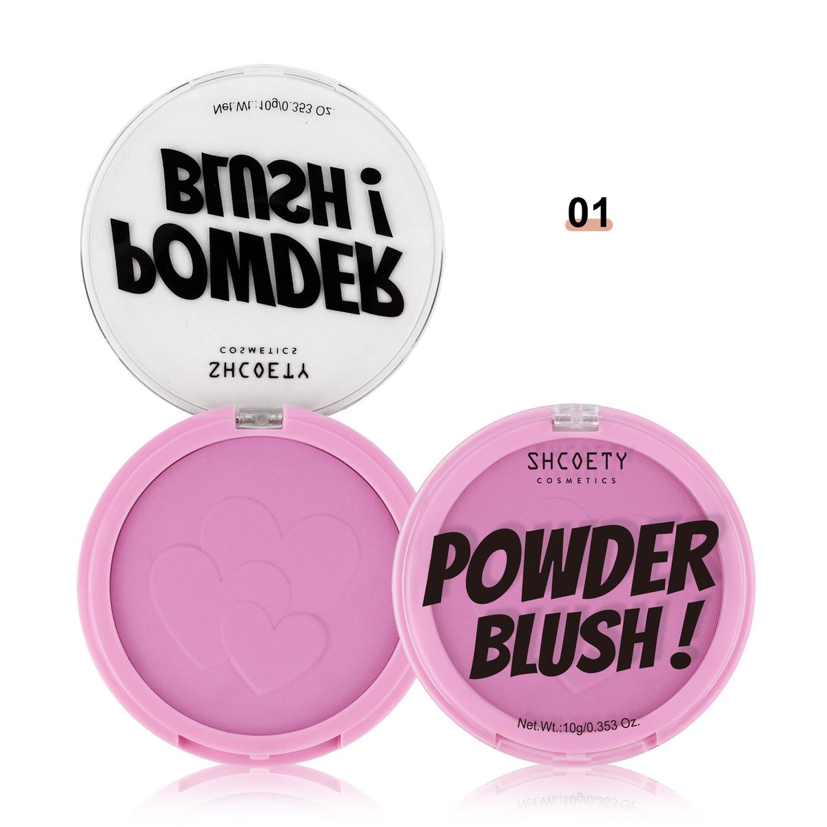 Powder Palette 6 Color Blush Powder Natural Makeup Does Not Fall Off Long Lasting Complexion Matte Brightening Blush Makeup_voghion.com