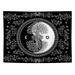 Moon hanging cloth, ins style wall background cloth, wall background cloth, Nordic style tapestry, bedroom shade and_voghion.com