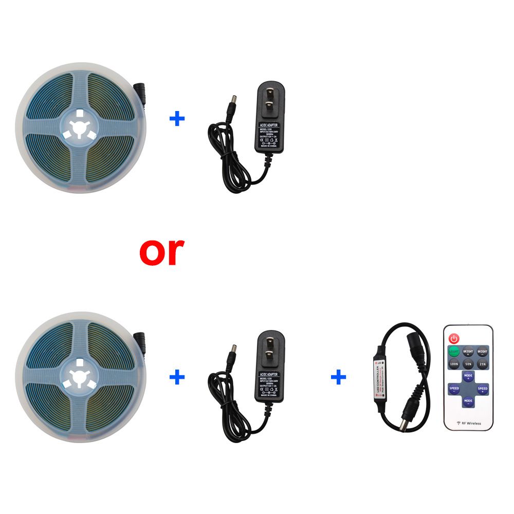 12 V COB-LED-Lichtstreifen, 252 LEDs/m, hoher CRI 95, dimmbar und zuschneidbar, selbstklebende, flexible Lichtleiste für Schränke, Regale, Heimdekoration_voghion.com