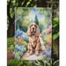 Spaniel Giardino Percorso Dimensioni Giardino Drativo Letti Bandiera Cocker Patio Striscione Fiore Opera d'arte Giardino Bandiera Bandiera Primavera Giardino Esterno Cassetta della posta_voghion.com