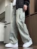 men's high waist street hiphop high street straight loose trousers_voghion.com