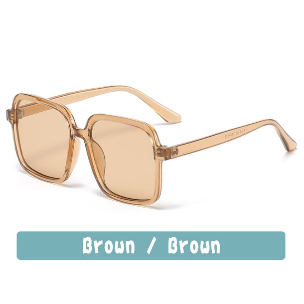 Kids'sunglasses Personalized square frame children's sunglasses Color frame splicing UV protection baby sunglasses Children's sunglasses_voghion.com