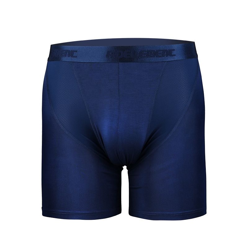 Cueca boxer masculina Aosu de algodão – 100% respirável e macia, caimento solto de cintura média, pacote múltiplo (preto/), tamanhos L-XXXL_voghion.com