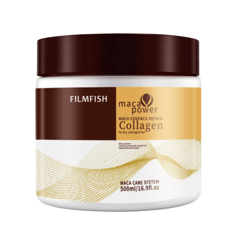 Collagen Hair Treatment Deep Repair Conditioning Argan Oil Collagen Hair Mask Essence For Dry Damaged Hair_voghion.com