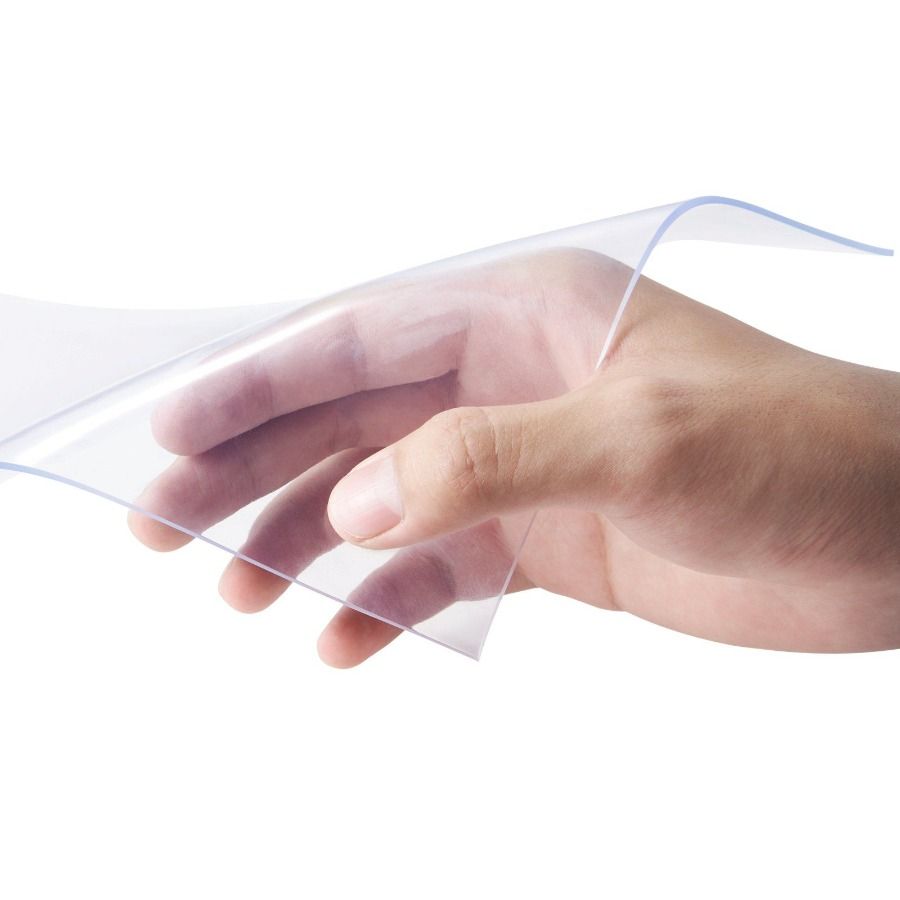 Tenda per porta in PVC, rotolo di plastica, spessore, lunghezza, 164', liscia, larghezza 8, strisce trasparenti per 0,08 strisce Doo Bulk X_voghion.com