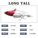 Lure Bait VIB Full Swimming Layer Long Throw Sjunkande bete 7,5 cm/12,8 g Femfärgade askbeten för abborre_voghion.com