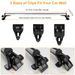47.24in Universal Top Roof Rack Cross Bar Cargo Carrier Aluminum Crossbar Rack With 165LBS Capacity Fit For Most Vehicle Wagon Car Without Roof Side_voghion.com