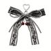 Women's Y2K Bow Keychain Bag Charm Ribbon Metal Retro Accessories_voghion.com