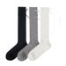 2025d Miu Style Sheer Socks Women, Mid-Calf Knee-High, With Holes, Bowknot, Ribbon, Runway Thin Design For Spring And Autumn_voghion.com
