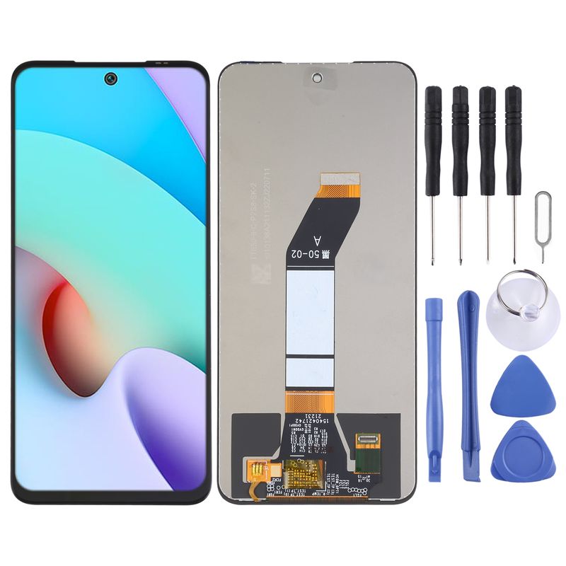 Schermo LCD TFT e digitalizzatore assemblaggio completo per Xiaomi Redmi 10/Redmi 10 Prime/Redmi Note 11 4G/Redmi 10 2022_voghion.com