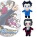 Pluszowy, miękki i przytulany Ace Attorney, idealny dla fanów anime, 24 cm_voghion.com