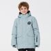 Jaqueta infantil para neve – Roupa de inverno impermeável e isolada para meninos e meninas – Leve e à prova de vento para snowboard e esqui._voghion.com