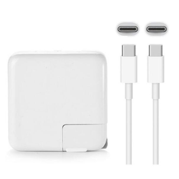 Type-C 100W snabbladdning 5A E-MARK Gäller MacBook 29W 30W 61W 87W USB-C strömadapter för bärbar dator_voghion.com