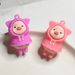 Paar Rucksack Anhänger Puppe Exquisite süße Regenmantel Schwein Mädchen einfache kleine Geschenk Schlüsselanhänger Junge_voghion.com