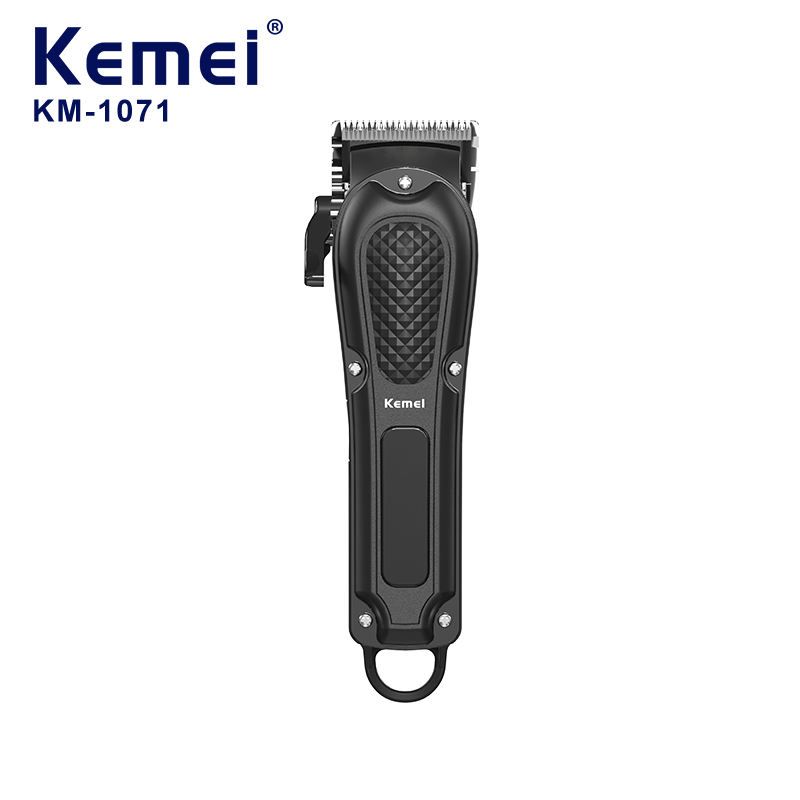 Kemei KM-1071 Tondeuse professionnelle sans fil Tondeuse électrique Machine de coupe de cheveux Tondeuse de barbier rechargeable_voghion.com
