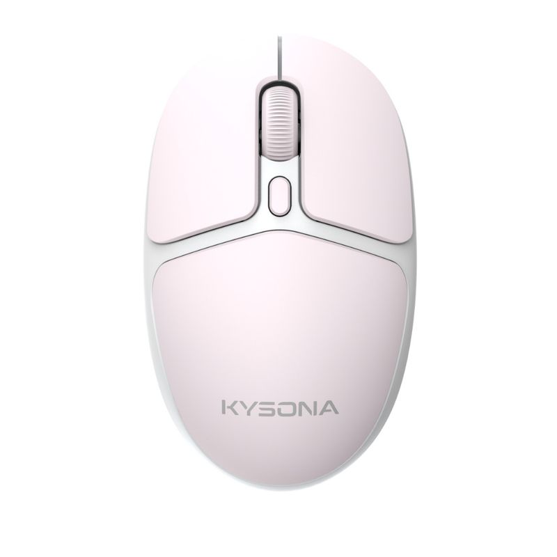 Quick Dispatch Office Silent Compact Wireless Charging White Pink Purple Mouse KYSONA_voghion.com