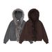 Retro Fringe Knit Cardigan – Oversized Open-Front Sweater With Hood & Boho Embroidery (S-L, Casual Chic, Gray/Brown)_voghion.com