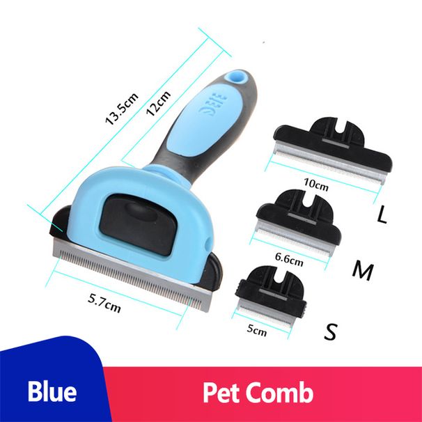 MicroPlush Hundekamm Blau von PawParty Store_voghion.com