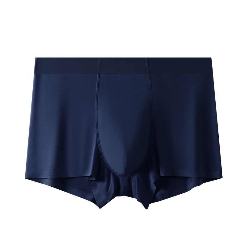 Men's Underwear Shorts Bottoms Boxer Shorts Mid Waist Rayon Four Seasons Soft Breathable Moisture Wicking Solid Color_voghion.com