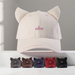 Unique Design Cat Ear Hat Women, Trendy Hip-Hop Street Style Baseball For Men, Face-Slimming Sunshade Duckbill Cap_voghion.com