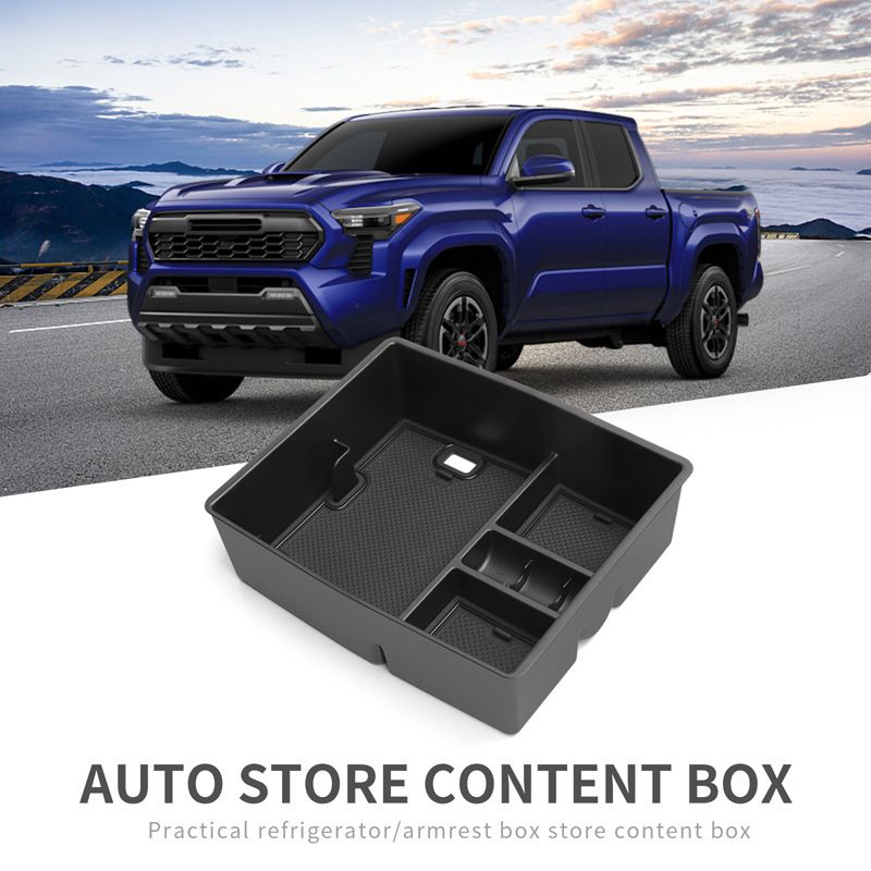 Suitable for 2024 Toyota Tacoma box, door armrest storage box_voghion.com