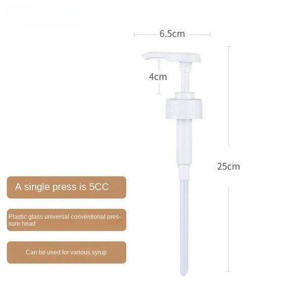 1600ml transparent kaffesirap bidropp dubbelskalig förvaringsdispenserpump flaska pressmjölkflaska honungburkbehållare_voghion.com