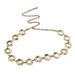 Geometric Waist Chain - Retro Round Chain Belt (Adjustable, 18K Gold Plated)_voghion.com