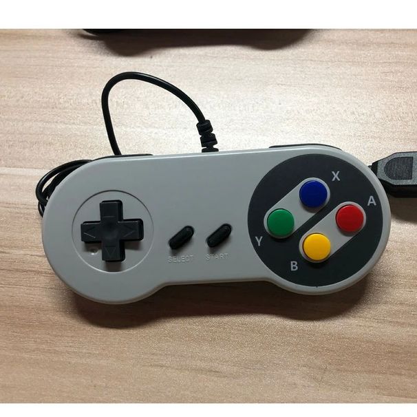 Gamepad NES/SNES/SFC Bit Game Console do COOLBABY 9pin_voghion.com