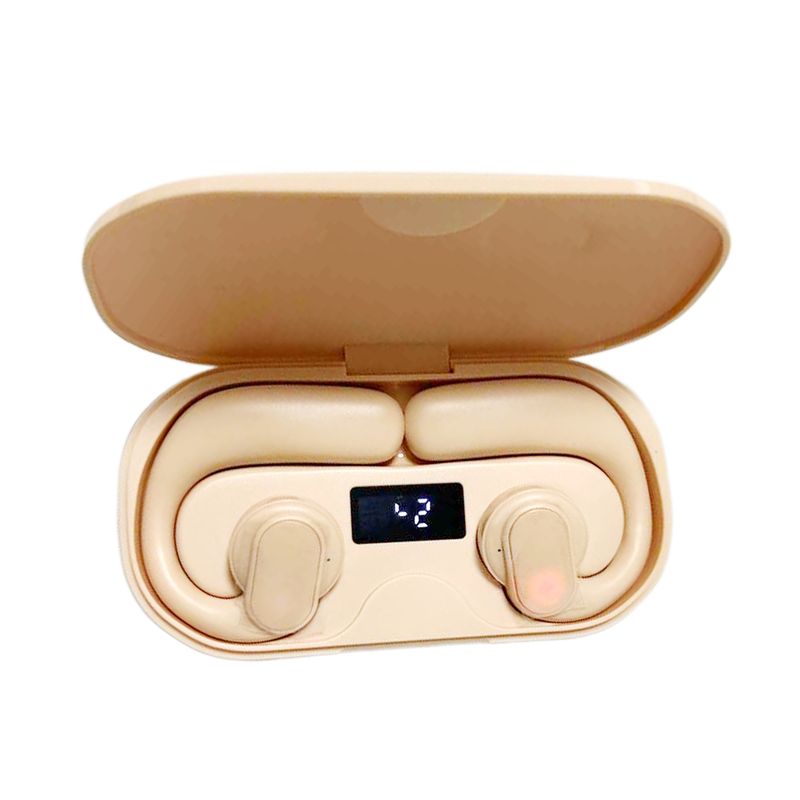 Wireless Headphones Subwoofer IPX6 Anti Dust Fast Charging Call Automatic Connection Bone Conduction Bluetooth-Compatible Headsets Running Accessories_voghion.com