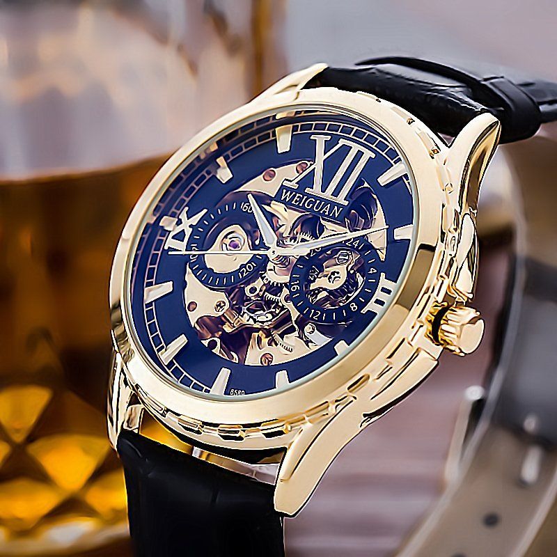 Fully Automatic Mechanical Men's Watch Hollow Fashion Trend Student Luminous Waterproof 2020 New_voghion.com