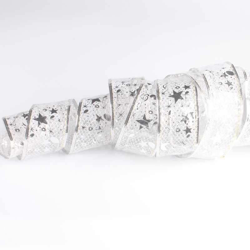 Guirlande lumineuse de Noël à LED, décorations de Noël suspendues, décoration d'arbre de Noël, cadeaux, décoration de ruban_voghion.com