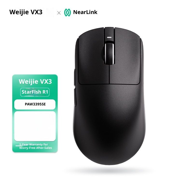 Digitex VXE Dragonfly R1 Star Flash Kabellose Bluetooth-Maus Gaming Office E-Sport Lange Akkulaufzeit Ultraleicht_voghion.com