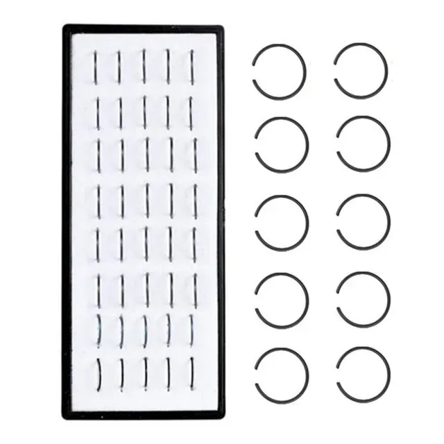 40/60 pezzi in acciaio inossidabile dritto L naso per donne anello set 1,8 mm cristallo moda Aro Nariz Nase Pircing gioielli per il corpo_voghion.com