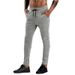 2024 Spring/Summer Men's New Thousand Island Pocket Design Drawstring Casual Small Leg Pants_voghion.com